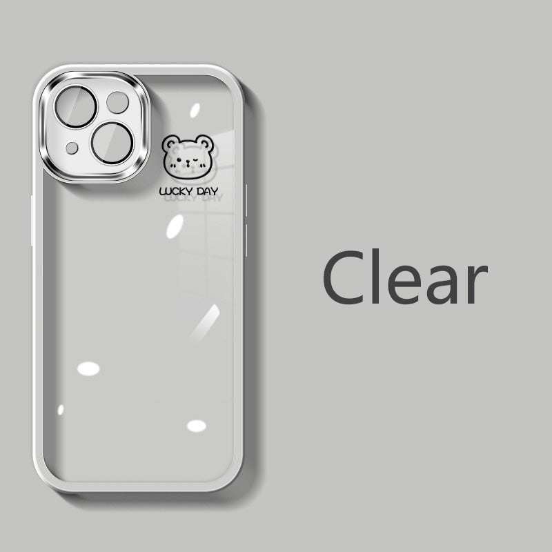 〖i836〗iphone15 pro ケース おしゃれ,iphone 透明携帯ケース,プー さん スマホカバー