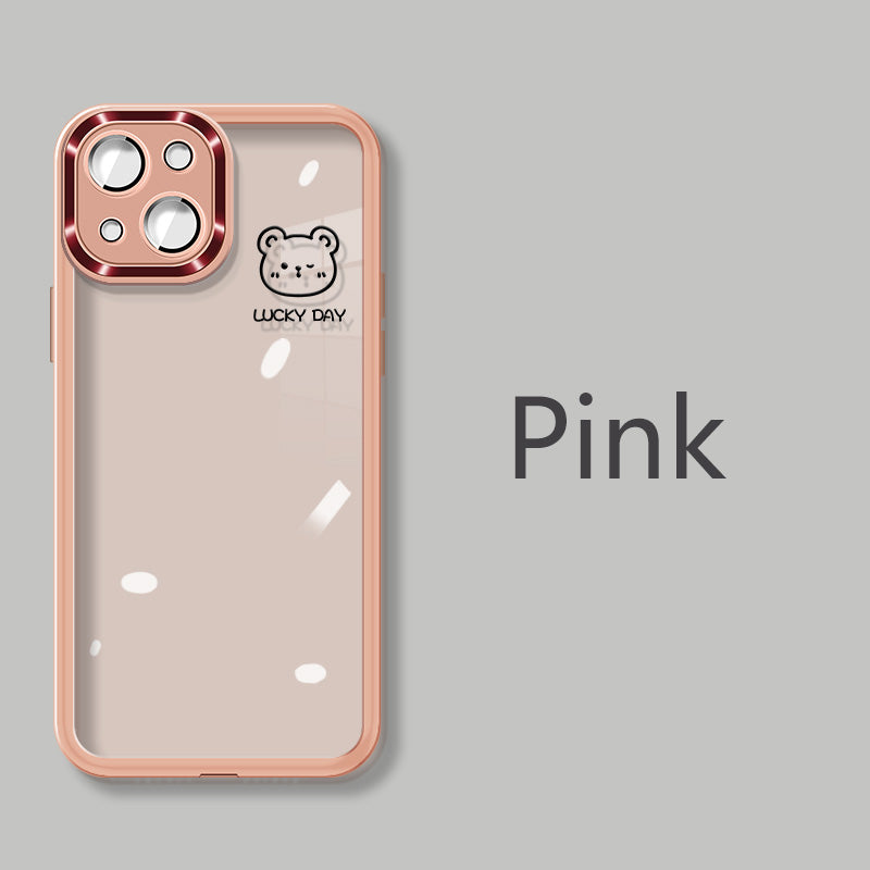 〖i836〗iphone15 pro ケース おしゃれ,iphone 透明携帯ケース,プー さん スマホカバー