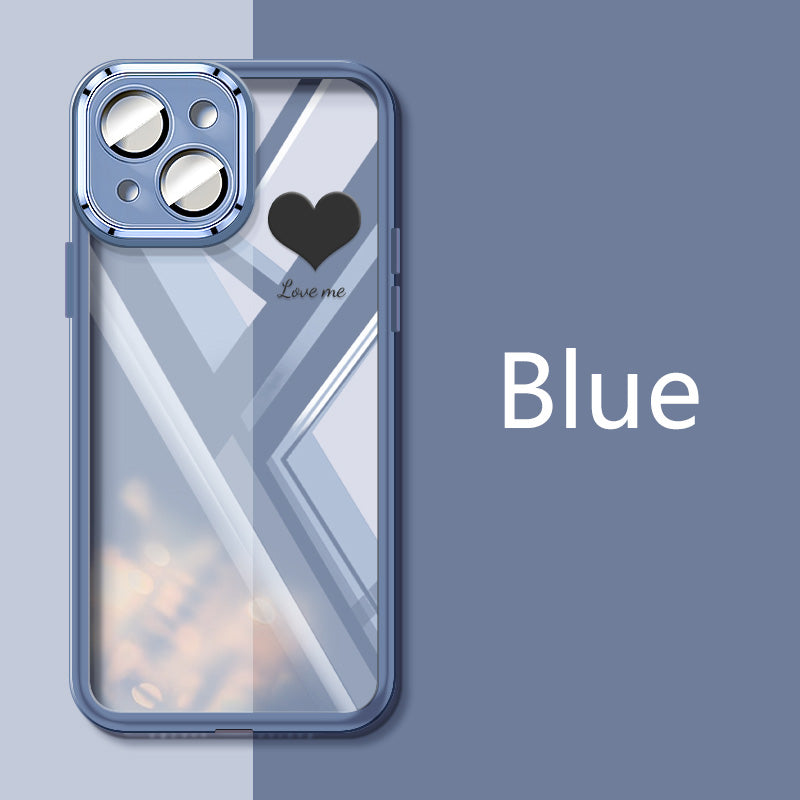 〖i837〗携帯アクセサリー スマホケース iPhone アイフォン ハート型耐衝撃性のある 15/14/13/12/11 対応のケース