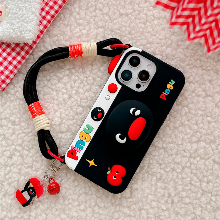 〖i921〗3Dかわいいペンギン Phone ケース,iPhone 14 ケース