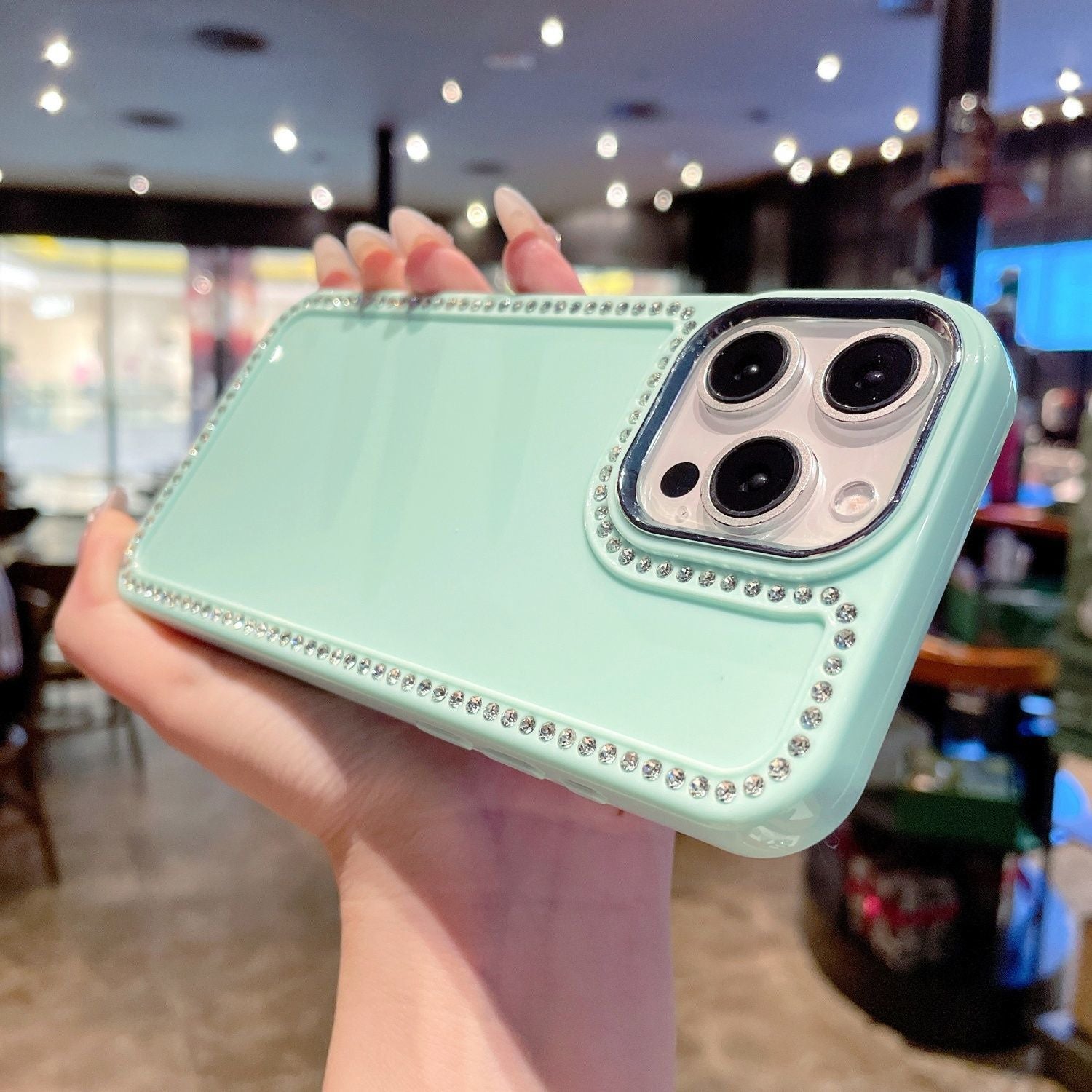 〖i922〗iPhoneケース 高級感 キラキラ おしゃれ レディース