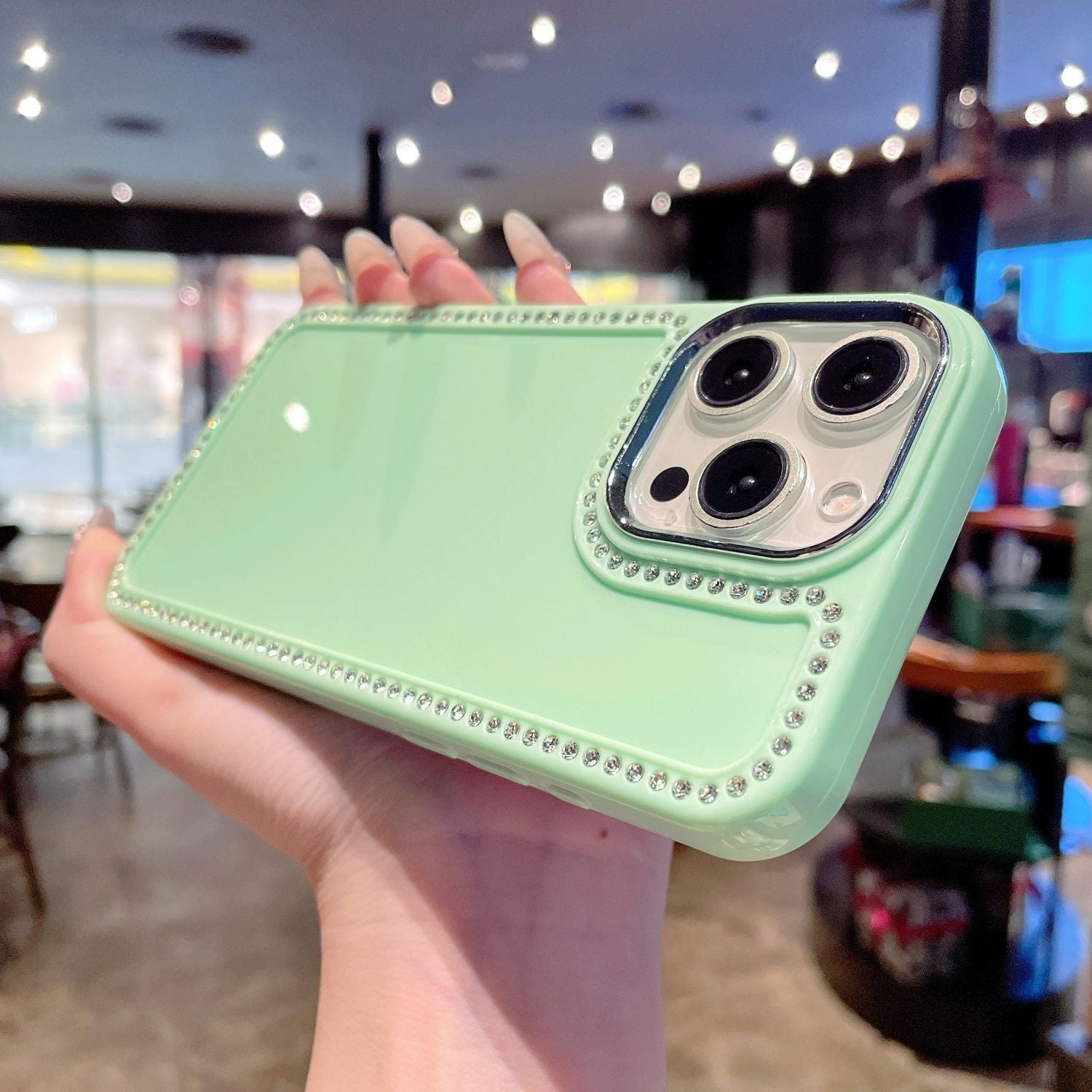 〖i922〗iPhoneケース 高級感 キラキラ おしゃれ レディース