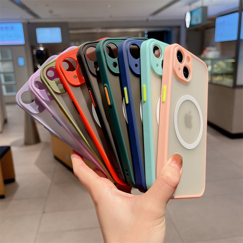 〖i777〗iPhone15ケース シンプル おしゃれ,iPhone14 Magsafe 対応 ケース,iphone13Pro ケースワイヤレス充電対応