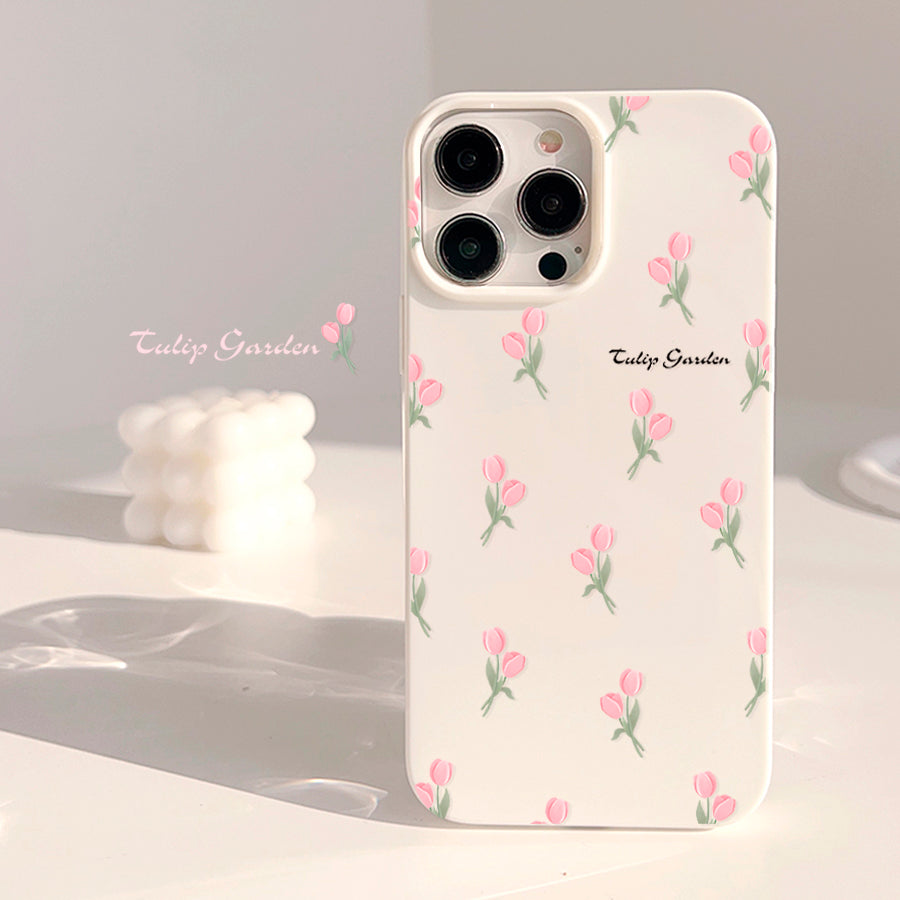 〖i936〗春の花柄スマホケース,iPhone 16 花柄 ケース