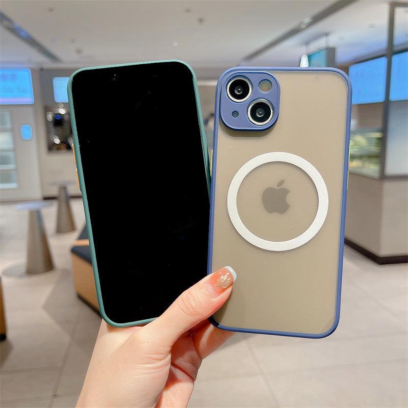 〖i777〗iPhone15ケース シンプル おしゃれ,iPhone14 Magsafe 対応 ケース,iphone13Pro ケースワイヤレス充電対応