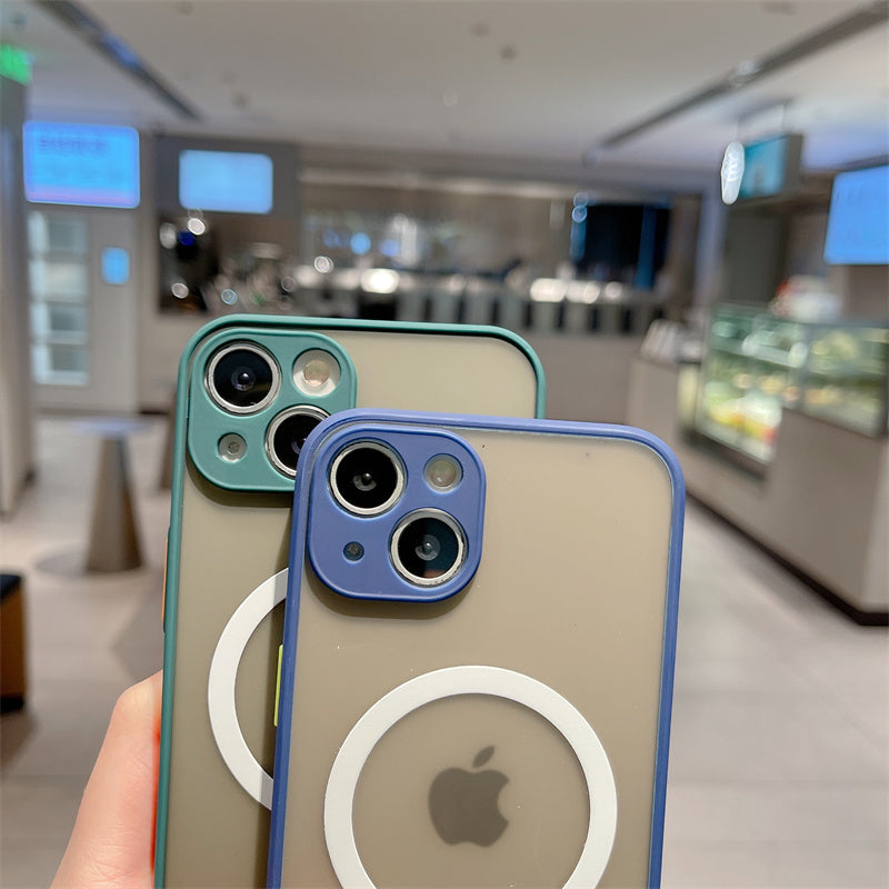 〖i777〗iPhone15ケース シンプル おしゃれ,iPhone14 Magsafe 対応 ケース,iphone13Pro ケースワイヤレス充電対応