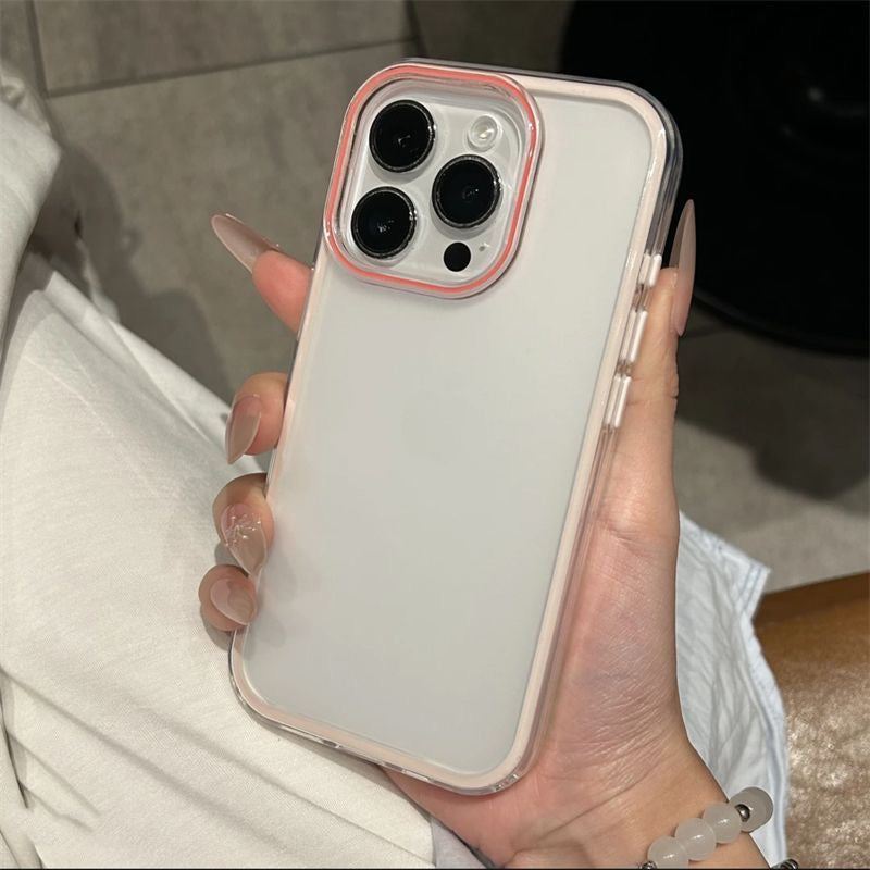 〖i902〗iPhone半透明 おしゃれ,スマホケース シンプル 半透明