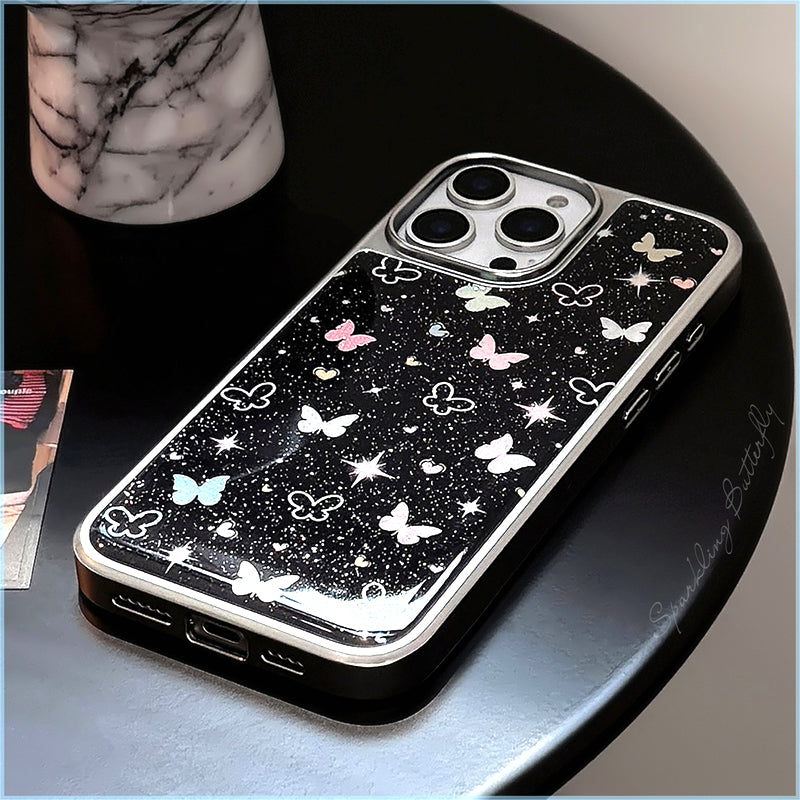 〖i912〗バタフライ iphoneケース 韓国