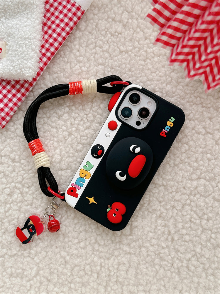 〖i921〗3Dかわいいペンギン Phone ケース,iPhone 14 ケース