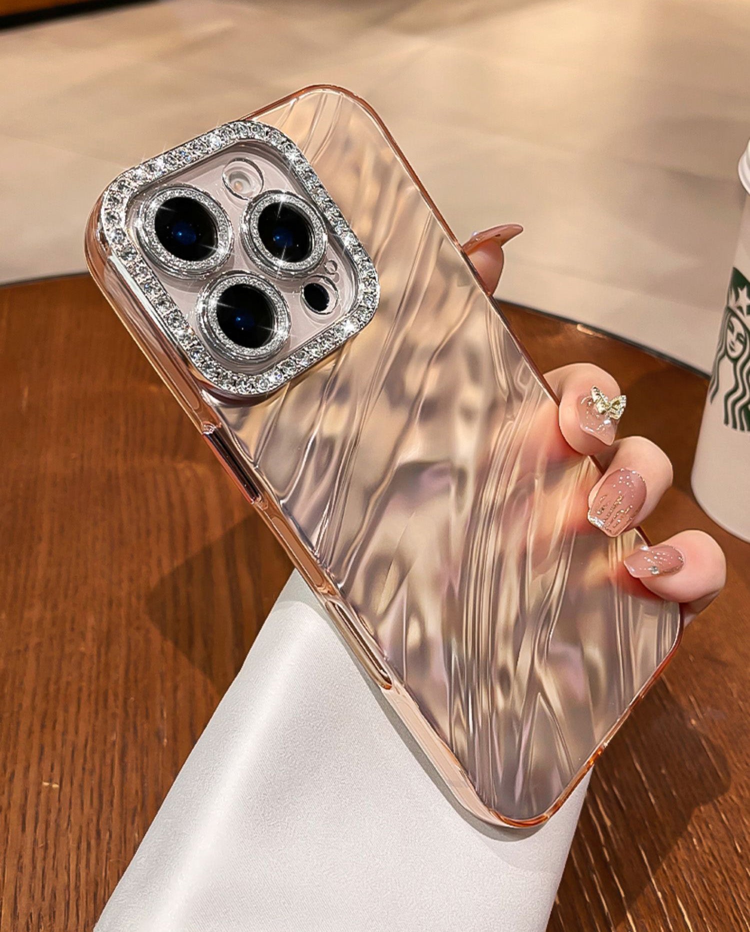 〖i920〗水の波紋 Phoneケース,iPhone 15 ケース