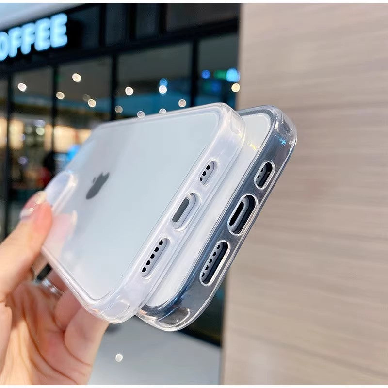 〖i653〗iphone14pro ケース 韓国 おしゃれ あいふぉん14pro ケース シンプル iphone ケース 透明 クリア 創意 個性 超軽