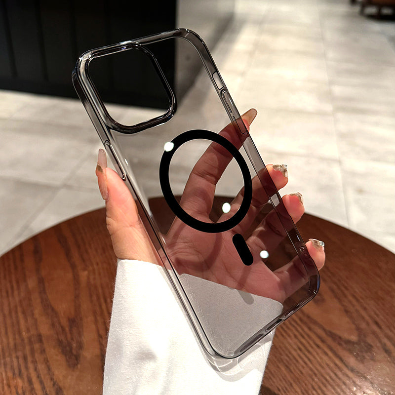 〖i791〗iPhoneケースクリア,背面クリア手帳 型 ケースiPhone14,iPhone15 Proケース透明