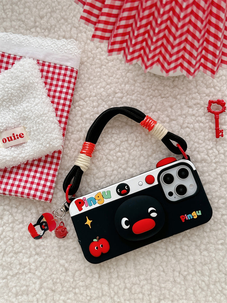 〖i921〗3Dかわいいペンギン Phone ケース,iPhone 14 ケース