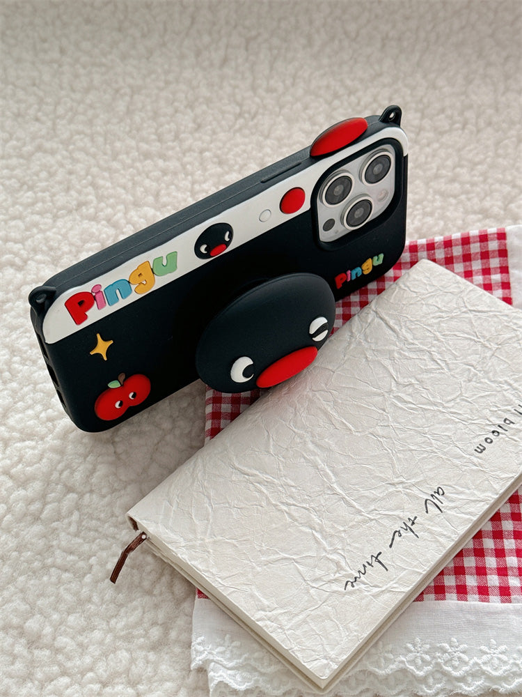 〖i921〗3Dかわいいペンギン Phone ケース,iPhone 14 ケース