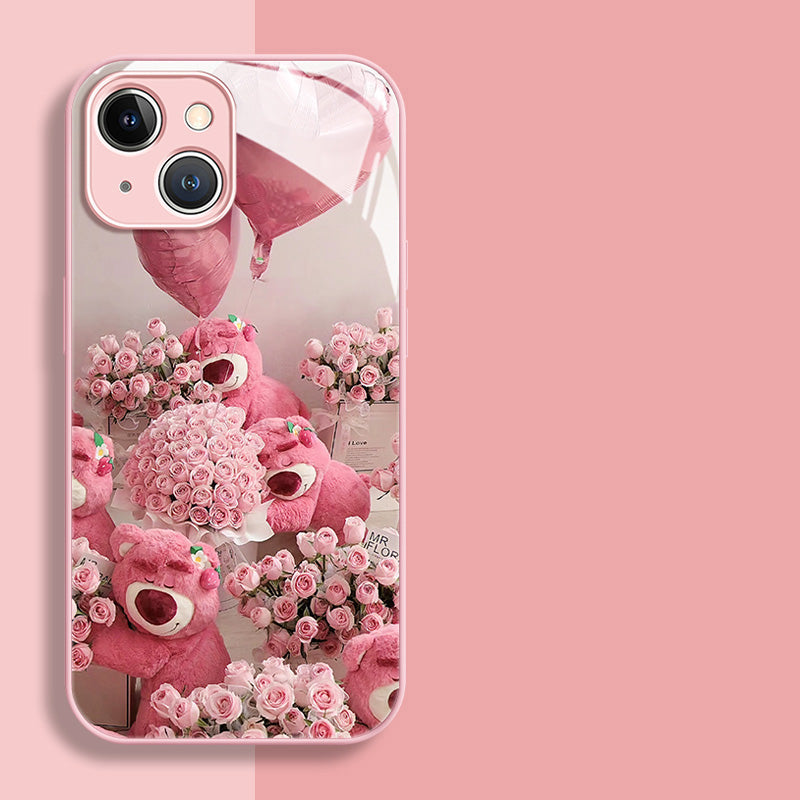 〖i839〗クマさんのスマホケース,スマホケース 薔薇 手帳,薔薇 - 手帳型スマホケースの人気通販