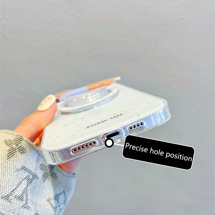 〖i823〗スマホケース スタンド 付き かわいい，アニマル iphone ケース