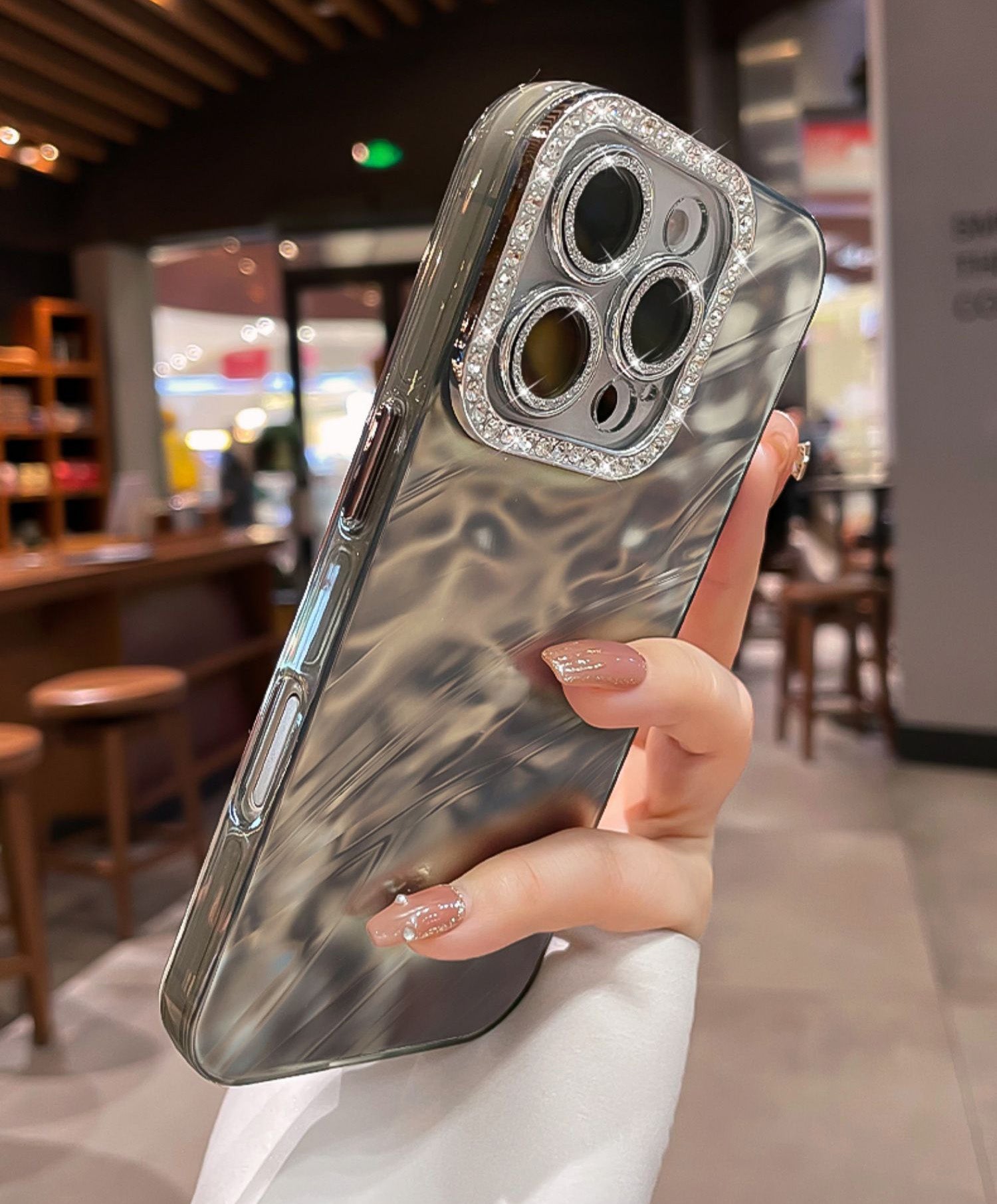 〖i920〗水の波紋 Phoneケース,iPhone 15 ケース