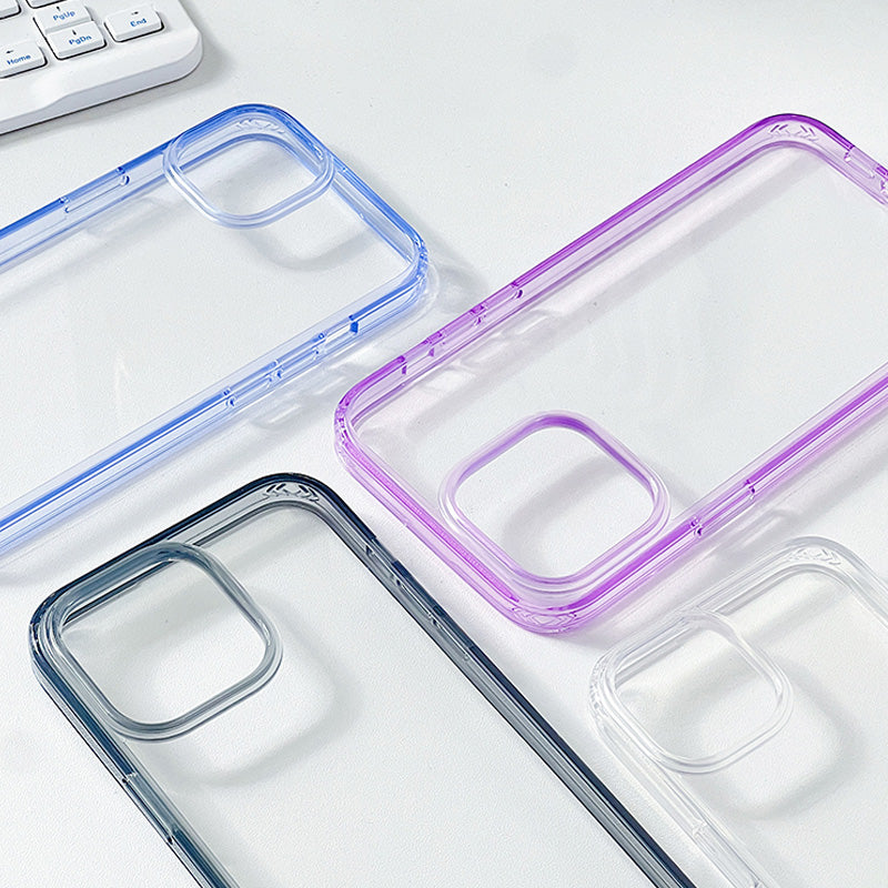 〖i626〗iphone14pro透明ケース,TPUスマホケース透明フチ,アイホン14プロマックスケース