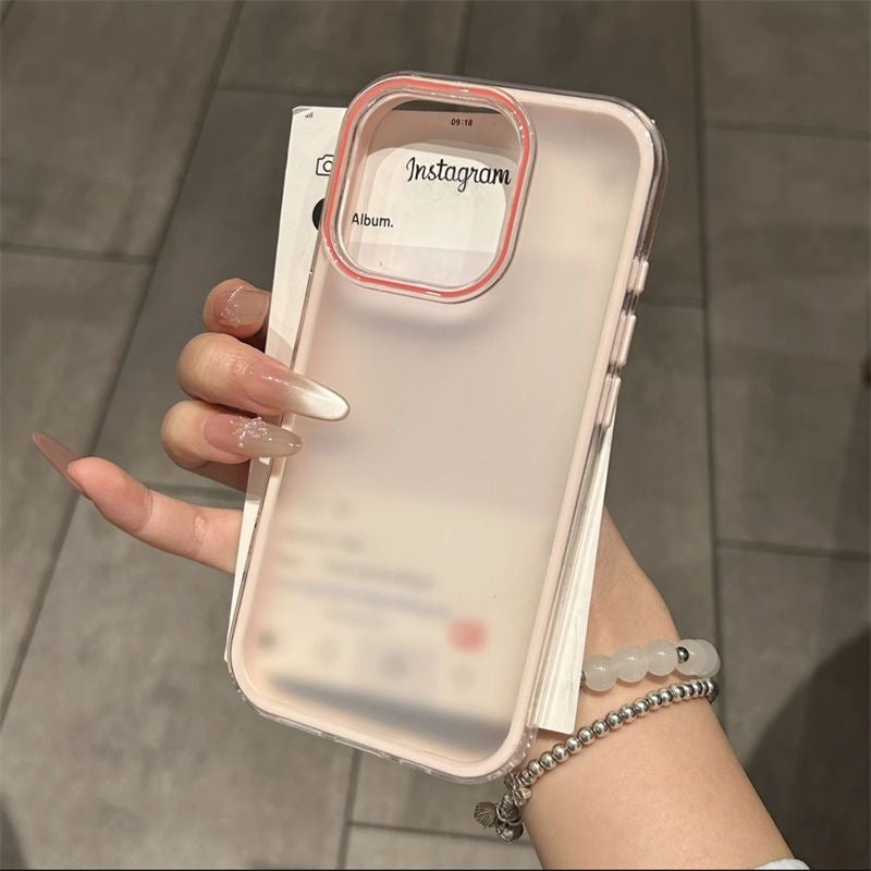 〖i902〗iPhone半透明 おしゃれ,スマホケース シンプル 半透明