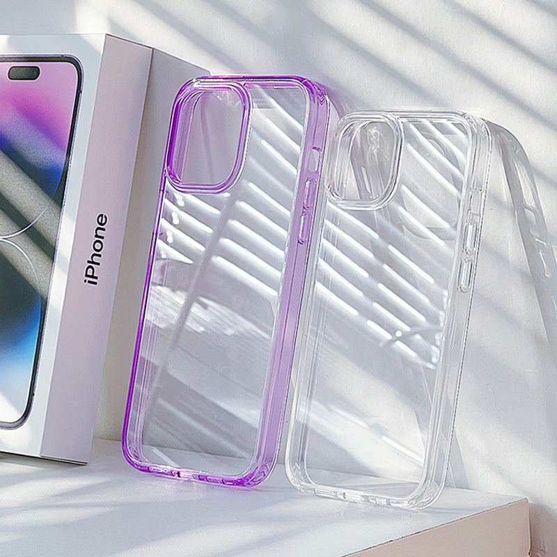 〖i626〗iphone14pro透明ケース,TPUスマホケース透明フチ,アイホン14プロマックスケース