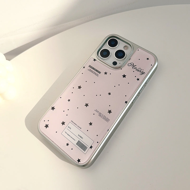 〖i928〗ピンクスターiPhone 16 ケース