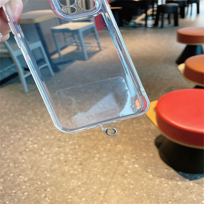 〖X006〗スマホケースiPhone クリアシート