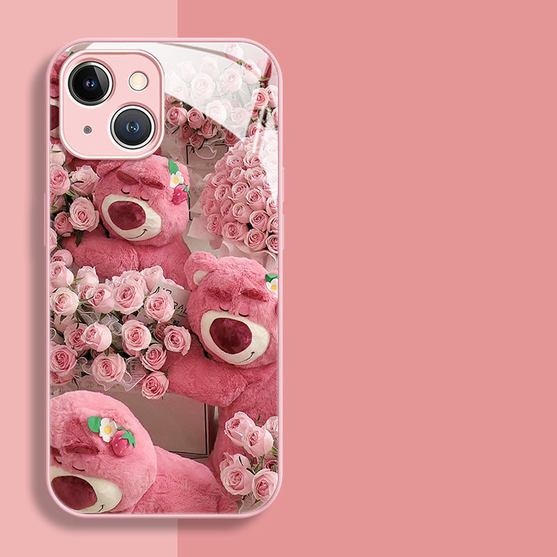 〖i839〗クマさんのスマホケース,スマホケース 薔薇 手帳,薔薇 - 手帳型スマホケースの人気通販