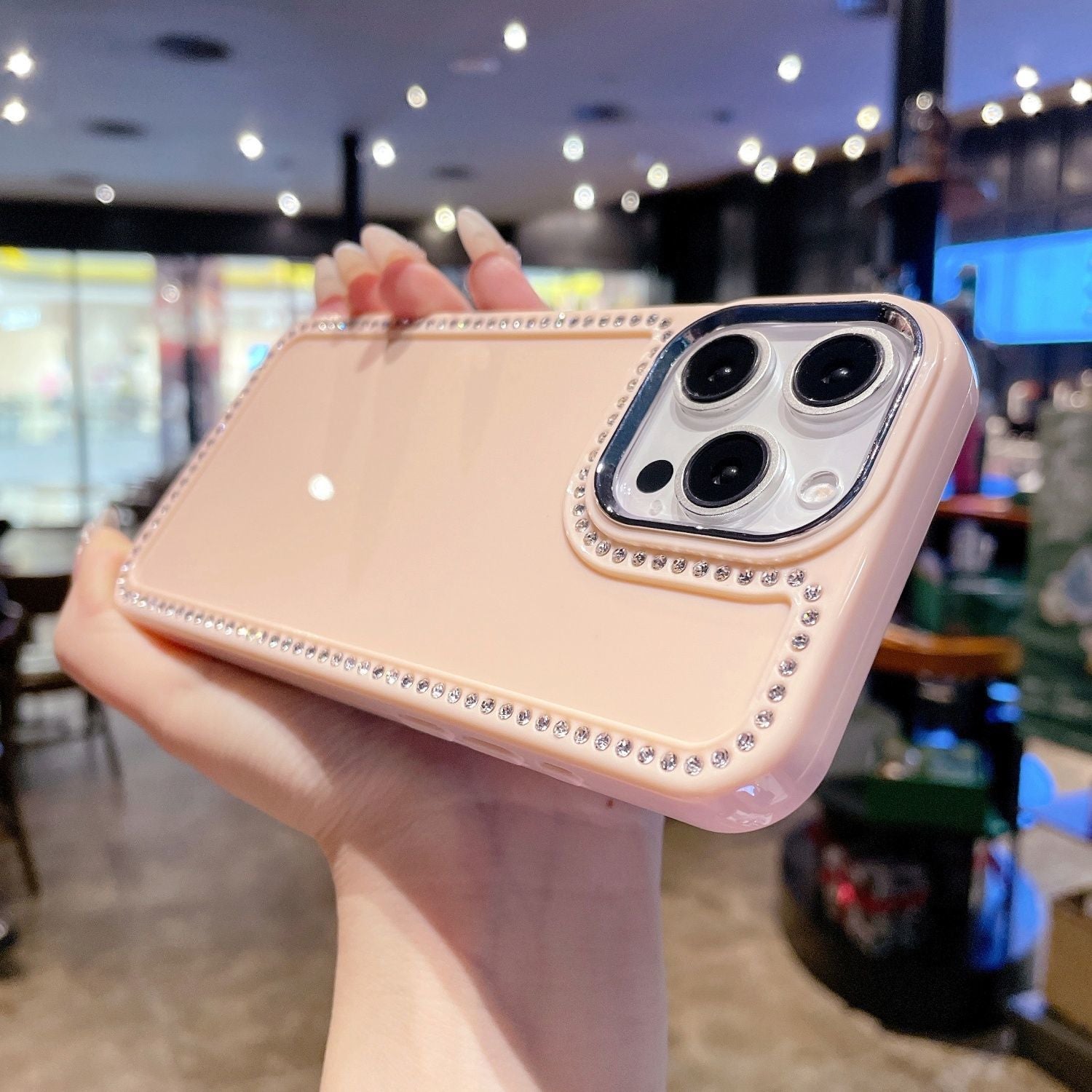 〖i922〗iPhoneケース 高級感 キラキラ おしゃれ レディース