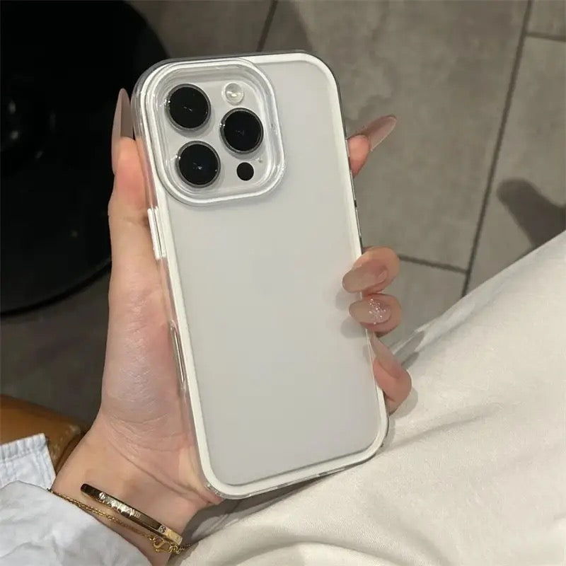 〖i902〗iPhone半透明 おしゃれ,スマホケース シンプル 半透明