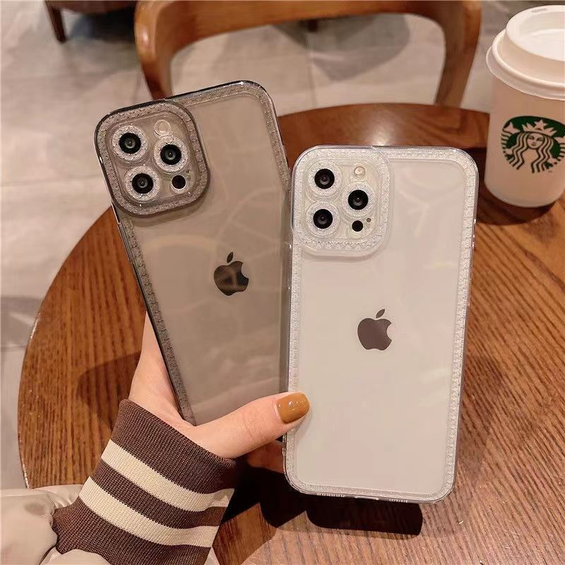 〖i762〗iPhone14ケース透明 フチ あり,iPhone15Proクリア ケース おしゃれ