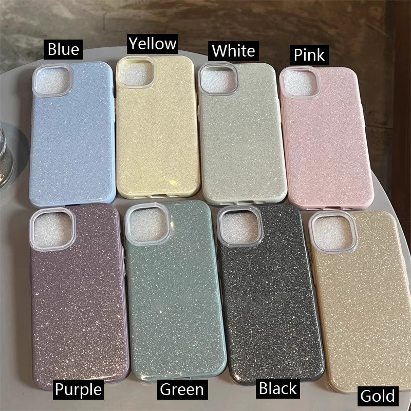 〖i925〗シンプル iPhone16ケース ピンク キラキラ