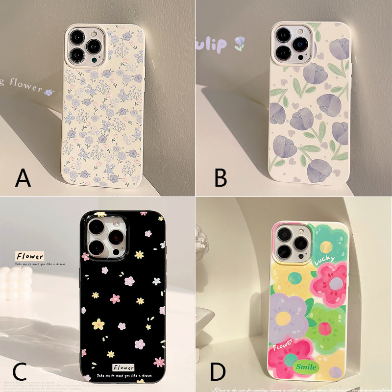 〖i937〗ほのかな艶 春の花花 花柄 ふんわりピンク 大人可愛いスマホケースiPhoneケースiPhone 13/14/15/16