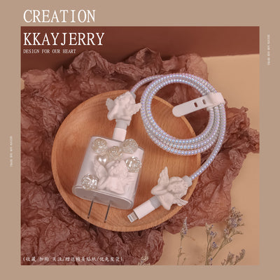 〖X002〗Apple13データケーブル保護カバー