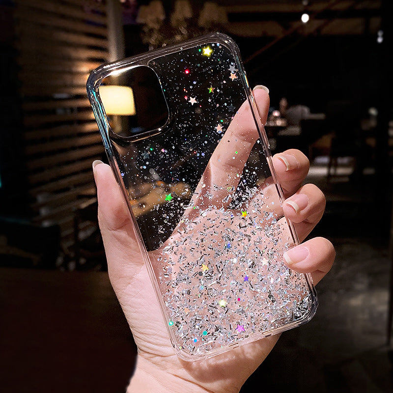 〖i490〗スマホケース 韓国 透明,キラキラスマホケース iPhone 13 13Pro 13Pro Max ケース おしゃれ　