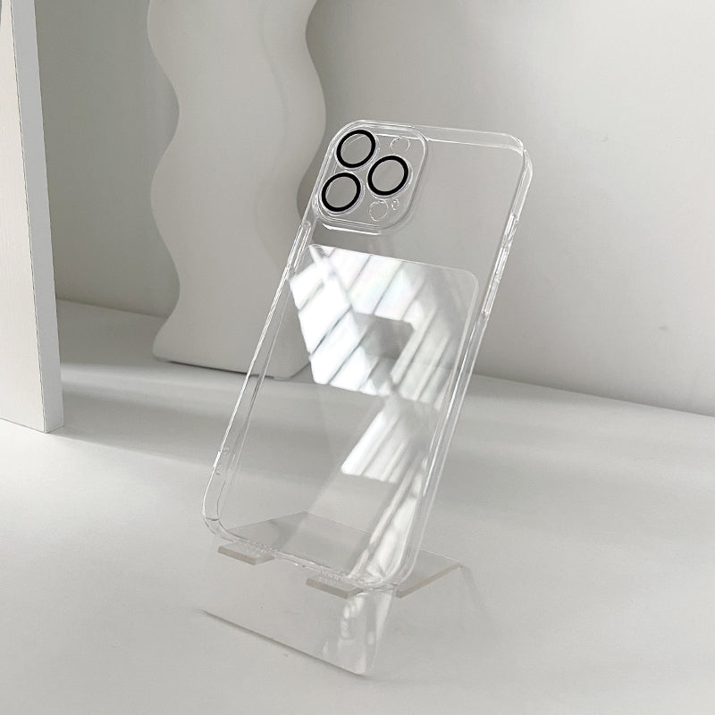 〖i364〗単色電気携帯電話ケース/iPhone 13スマホケース/IPhone 12 ケースかわいい電話ケース