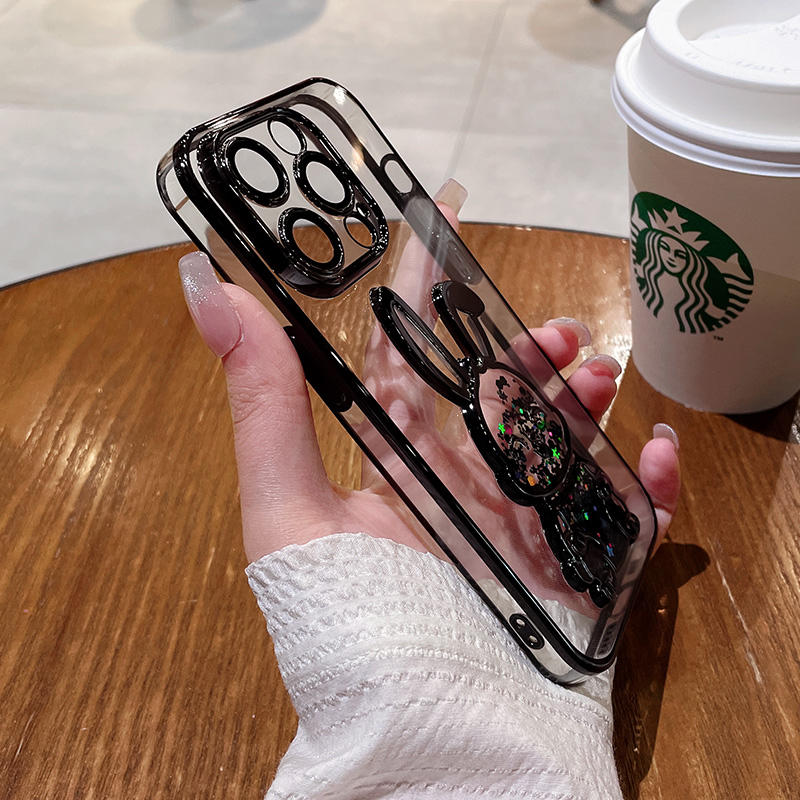 〖i607〗立体的な流砂うさぎのiPhoneケース,カメラ 保護 スマホケース