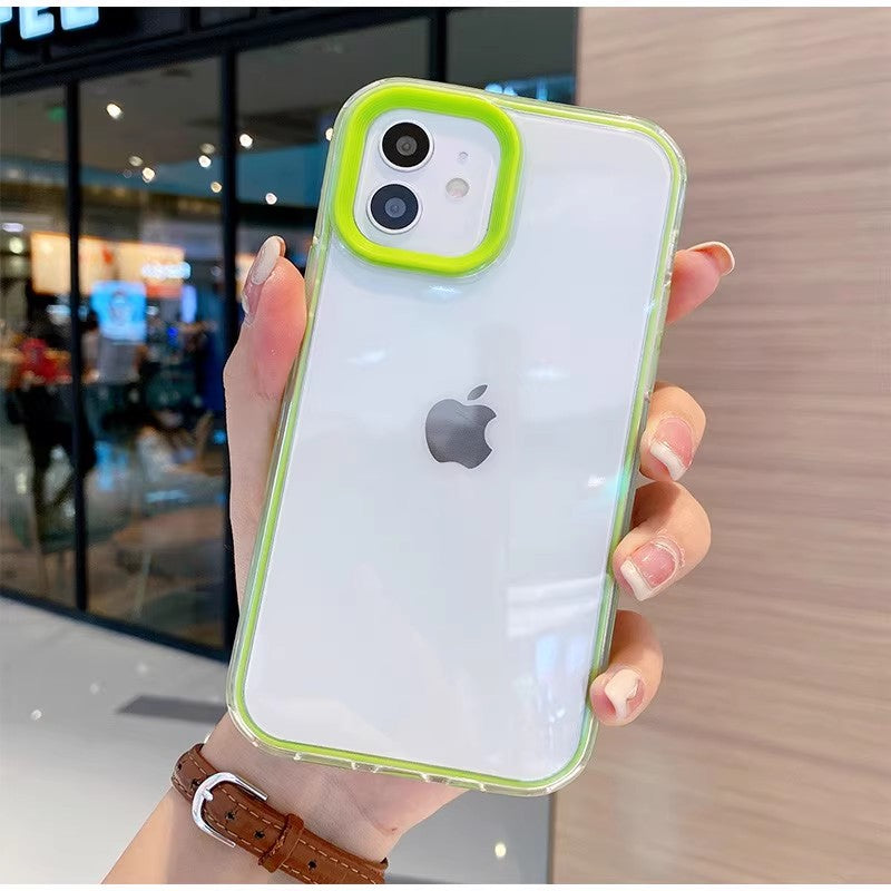 〖i653〗iphone14pro ケース 韓国 おしゃれ あいふぉん14pro ケース シンプル iphone ケース 透明 クリア 創意 個性 超軽