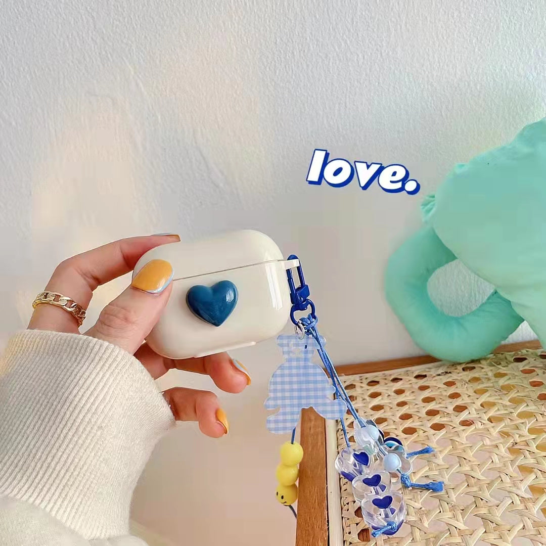 〖A030〗爱心耳机ケース AirPods 1/2 /3 ケースAirPods Proケース