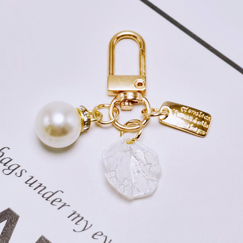 〖X004〗スマホケースペンダント，スマホペンダント，パールペンダント