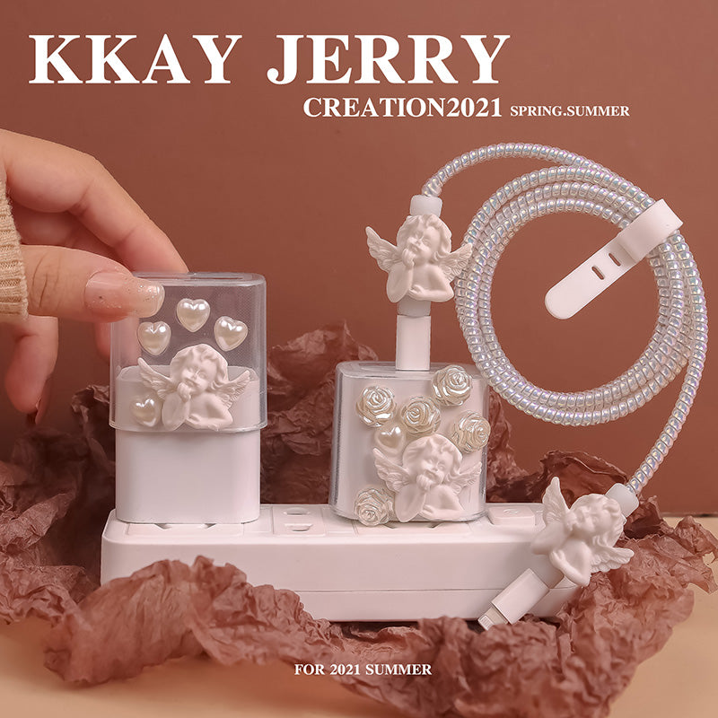 〖X002〗Apple13データケーブル保護カバー