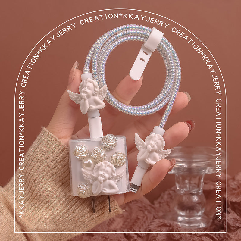 〖X002〗Apple13データケーブル保護カバー