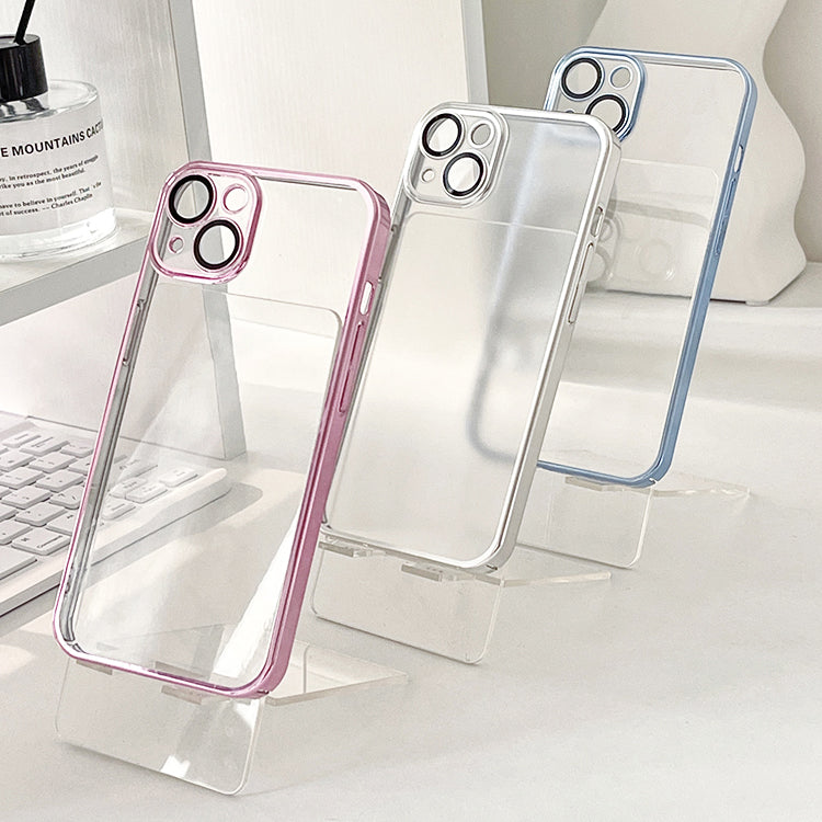 〖i364〗単色電気携帯電話ケース/iPhone 13スマホケース/IPhone 12 ケースかわいい電話ケース