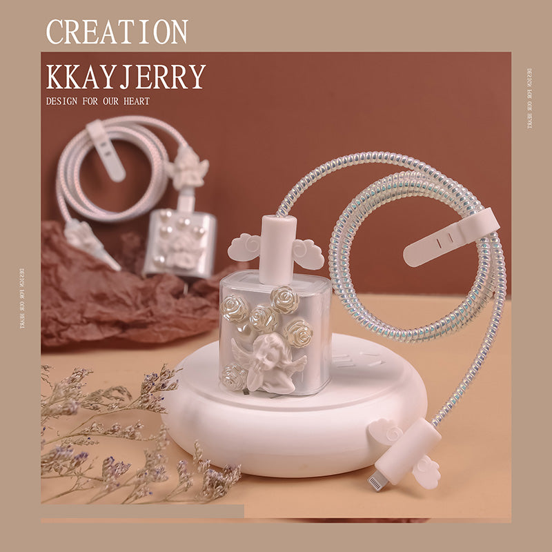 〖X002〗Apple13データケーブル保護カバー