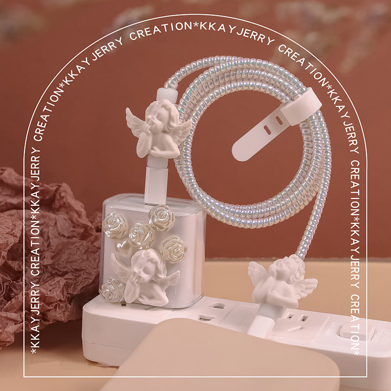 〖X002〗Apple13データケーブル保護カバー