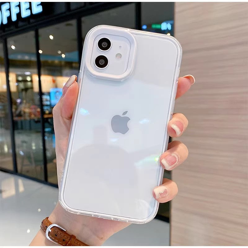 〖i653〗iphone14pro ケース 韓国 おしゃれ あいふぉん14pro ケース シンプル iphone ケース 透明 クリア 創意 個性 超軽