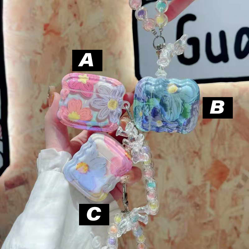 〖A049〗airpods 1/2 ケース,Airpods proケース,Airpods pro 2 ハートケース