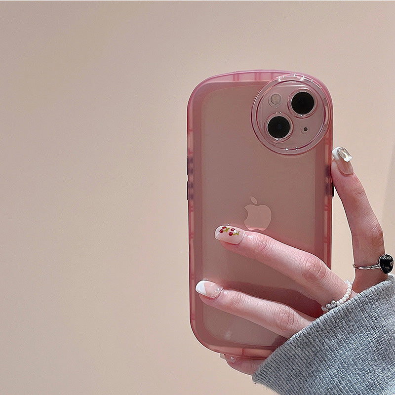 〖i351〗透明 スマホケース アレンジ iPhone 11スマホケース、カラーTPU